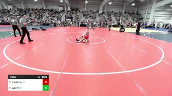 113 lbs Consi Of 8 #2 - Costanzo Cardinal, AZ vs Preston White, SC