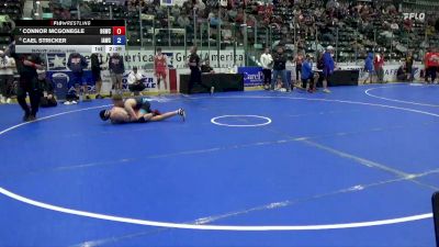 120 lbs Cons. Sub-semis - Connor McGonegle, Big Game Wrestling Club vs Cael Stricker, Immortal Athletics Wrestling Club