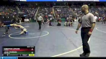 3 lbs Cons. Round 2 - John Courson, Oak Grove vs Christian Lemaire, Person