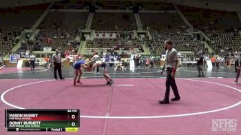 6A 175 lbs Semifinal - Donny Burnett, Northridge High School vs Mason Hussey, Pike Road School