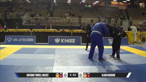 Alam Koushik vs Antonio Tirrell McGee 2025 Pan Jiu Jitsu IBJJF Championship