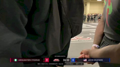 Abdulmateen Oyediran vs Jacob Weathers 2025 ADCC Charlotte Open