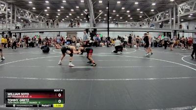 106 lbs Placement (4 Team) - William Soto, Mat Assassins Black vs Tommy Gretz, Team Shutt Garnett Trained