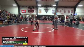 6 lbs Round 1 - Christian Delaney, Fort Madison Wrestling Club vs Hoyt Faulkner, Fort Madison Wrestling Club