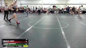 110 lbs Round 1 (4 Team) - Bradley Ament, Kraken vs Caiden Hargrove, Warhawks