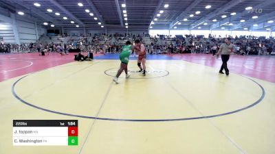 220 lbs Round Of 64 - Jayden Toppan, MA vs Chase Washington, PA