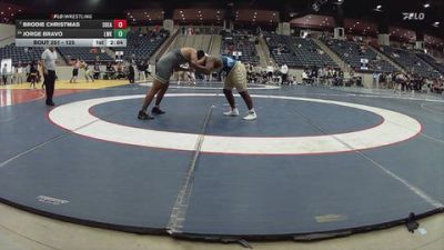 125 lbs Cons. Round 2 - Brodie Christmas, Southeastern vs Jorge Bravo, Lindsey Wilson (Ky.)