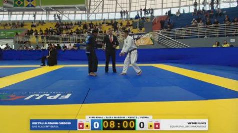 VICTOR NUNES vs LUIZ PAULO ARAUJO CARDOSO 2026 FPJJ Circuito Paulista GI Etapa 3