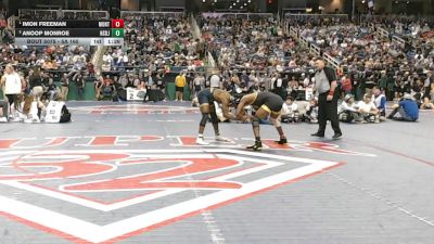 5A 165 lbs Semifinal - Imon Freeman, Montgomery Central vs Anoop Monroe, Northside (Jacksonville)