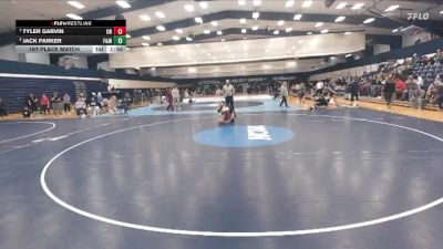 125 lbs 1st Place Match - Tyler Garvin, Unattached vs Jack Parker, Franklin And Marshall