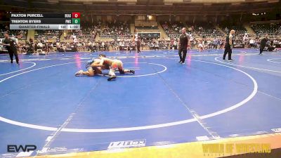 157 lbs Quarterfinal - Paxton Purcell, Beastmode vs Trenton Byers, Powerhouse Wrestling Club