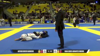 Kaua Diogo Abrantes Ribeiro vs Arthur Elisson Duett Rodrigues 2025 World Jiu-Jitsu IBJJF Championship