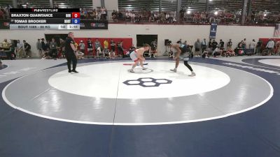 86 kg Champ. Rd Of 32 - Braxton Quaintance, Golden One RTC vs Tomas Brooker, Boone RTC