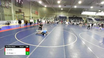 175 lbs 3rd Place Match - Austin Knapp, Champions Wrestling Club vs Damien Avila, East Idaho Elite