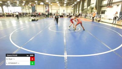 95 lbs Consi Of 16 #2 - Qwyntan Dyer, TN vs LINCOLN STRAIGHT, VA