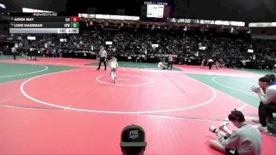 80 lbs Quarterfinal - Luke Hageman, CPWA vs Aiden May, ELR1