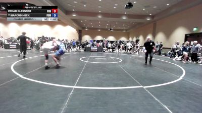 138 lbs Champ. Round 1 - Ethan Glessner, Virginia vs Marcus Heck, Pennsylvania