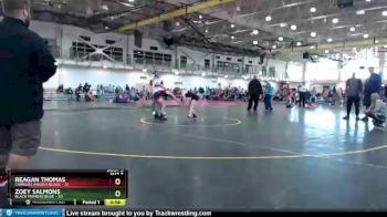 106 lbs Round 3 (4 Team) - Zoey Salmons, Black Mambas Blue vs Reagan Thomas, Charlies Angels Black