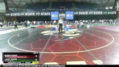 183 lbs Round 1 - Queen Moniz, Takedown Express Wrestling Club vs Lacey Givani, UP Outlaw WC