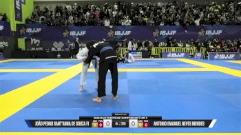 Antonio Emanuel Neves Mendes vs João Pedro Sant'Anna De Souza Fi 2026 European Jiu-Jitsu IBJJF Championship