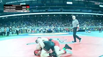 D2-106 lbs Quarterfinal - Chase Jacobs, Stevensville Lakeshore vs Caleb Frazier, New Boston Huron