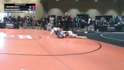 215 lbs Champ. Rd Of 16 - Brayden Wills, Triple T vs Nolan McCarthy, Wyoming Seminary