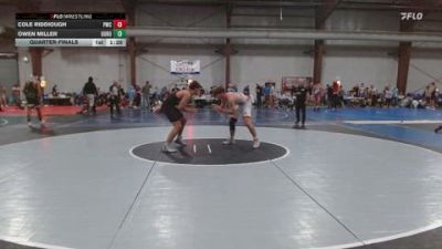 165 lbs Quarterfinal - Cole RIDDIOUGH, Prime Wrestling Club vs Owen Miller, Duro Wrestling Club
