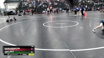 106 lbs Round 4 (16 Team) - Kaleb Keiswetter, Norton Community vs Kade Gieck, York