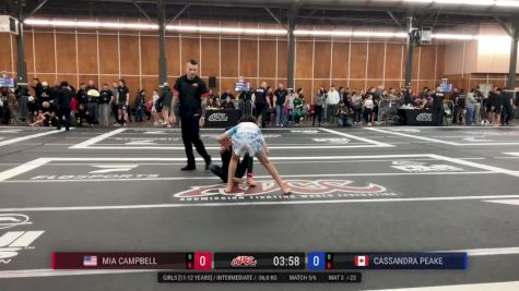 Cassandra Peake vs Mia Campbell 2026 ADCC Portland Open