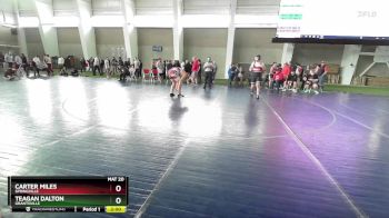 215 lbs Cons. Round 5 - Carter Miles, Springville vs Teagan Dalton, Grantsville