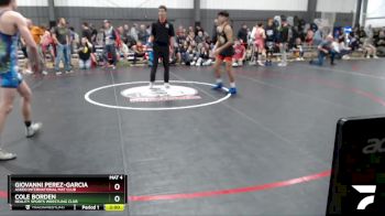 138 lbs 2nd Place Match - Giovanni Perez-Garcia, Askeo International Mat Club vs Cole Borden, Reality Sports Wrestling Club