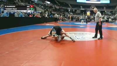 6A 113 lbs Cons. Round 2 - Jp Isaminger, Spain Park Hs vs Robert Felix, Northridge High School