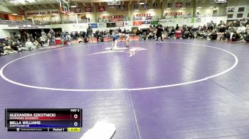 131 lbs 1st Place Match - Bella Williams, Unattached OK vs Alexandra Szkotnicki, McKendree University