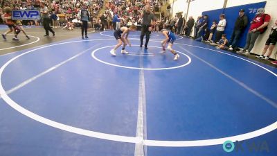 64-67 lbs Quarterfinal - Aiden Lariscy, Glenpool Warriors vs Skylar Cornelius, Black Fox Wrestling Club