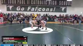 113 lbs Round 3 - Charlie Billings, Westminster Christian Academy vs Cameron Sharp, New Hope HS