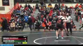 220 lbs Champ. Round 1 - Mason Williams, Machesney Park (HARLEM) vs Anthony Mccormally, LIBERTYVILLE