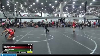 98 lbs Round 3 (6 Team) - Carter Shin, GT Squad vs Thomas Lubby, Aliens