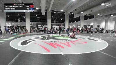 Cons. Round 2 - Cheyenne Velasquez, NB Elite Wrestling Club vs Kierra Rush, Pembroke RTC