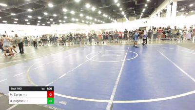 285 lbs Quarterfinal - Milton Carter, Silverback WC vs Brayden Kilgore, No Team