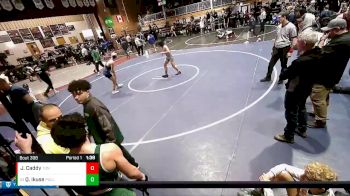 152 lbs Cons. Round 2 - Quentin Ikuse, Pullman vs Jayton Caddy, Tonasket