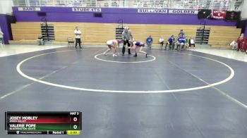 105 lbs Round 5 - Valerie Pope, Bloomington South vs Josey Mobley, Owen Valley