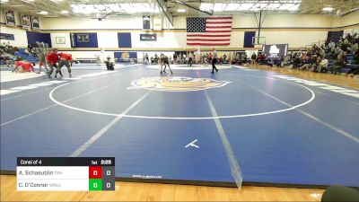 125 lbs Consi Of 4 - Alex Schaeublin, Trinity vs Clayton O'Connor, Western New England