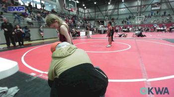 60 lbs Quarterfinal - Legend Bigheart, Sperry Wrestling Club vs Silvie Rodanski, Cleveland Takedown Club