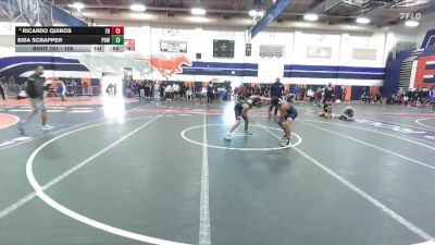 106 lbs Cons. Round 4 - Ricardo Quiros, Eleanor Roosevelt vs Eisa Scrapper, Poway