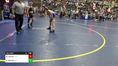 155 lbs Round Of 32 - Merrick Sarles, Canon-McMillan vs Nathan McCall, Lake WC