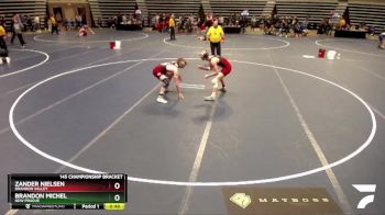 145 Championship Bracket Cons. Round 5 - Brandon Michel, New Prague vs Zander Nielsen, Brandon Valley