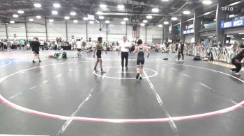119 lbs Rr Rnd 1 - Hunter Daniels, Whitted Trained National Dual Team - MS vs Kason Wesby, Shore Thing Surf - MS
