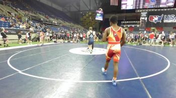 160 lbs Cons 64 #1 - Jesiah Townsel, Georgia vs Logan Hancey, Utah