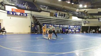 197 lbs Consi Of 8 #2 - Joshua Rydberg, University Of Sioux Falls vs Lathan Duda, North Dakota State