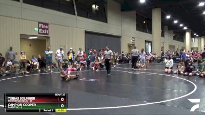 70 lbs Placement Matches (16 Team) - Campion Cooper, Rabbit WC vs Tobias Solinger, The Untouchables